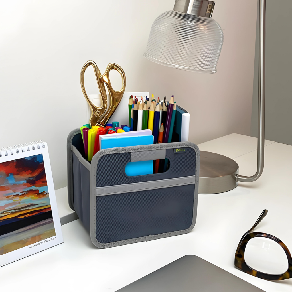 Mini Storage Things Mini Storage Bins | Reusable Fabric Storage Cubes | meori