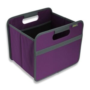 Magenta-colored Collapsible Storage Bin