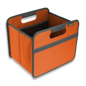 Orange Collapsible Storage Bin