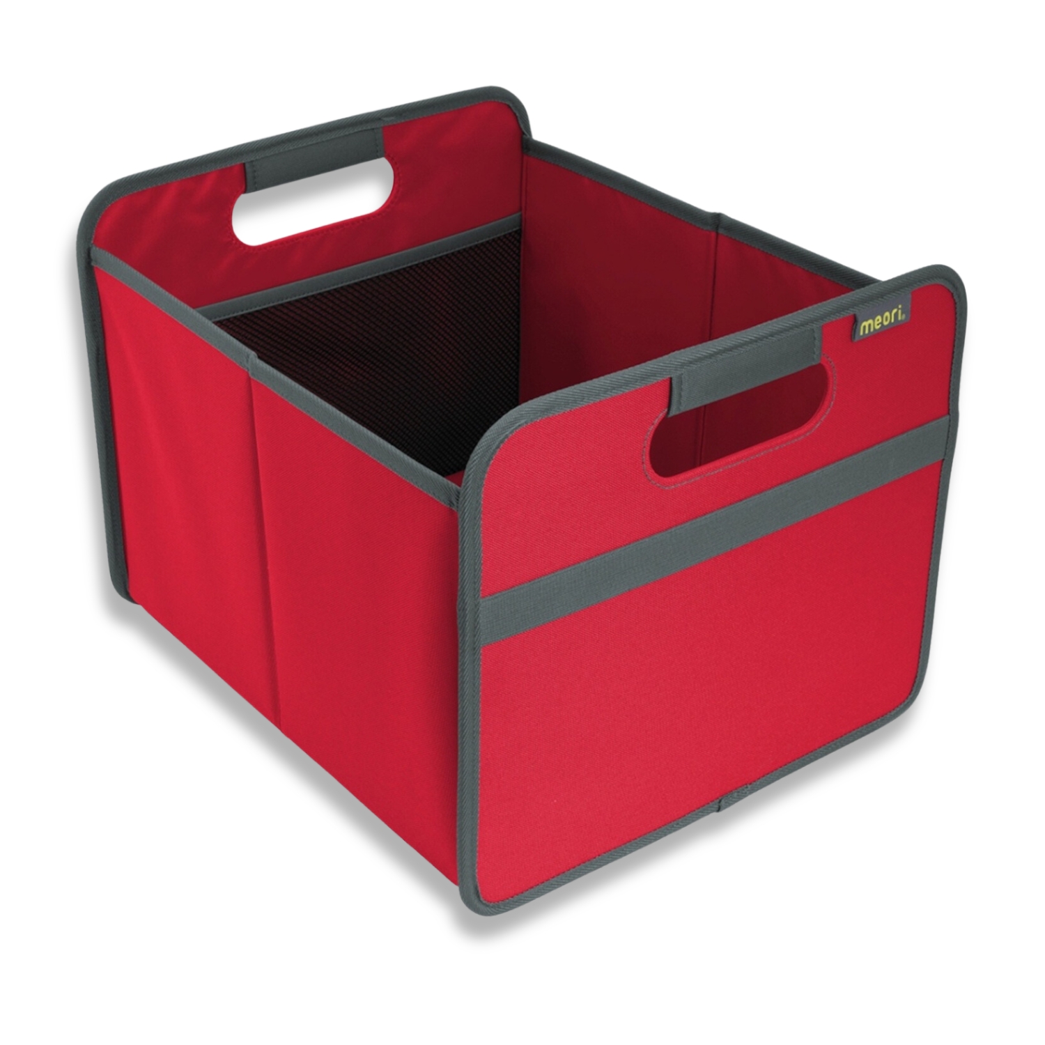Red Rectangular Storage Basket