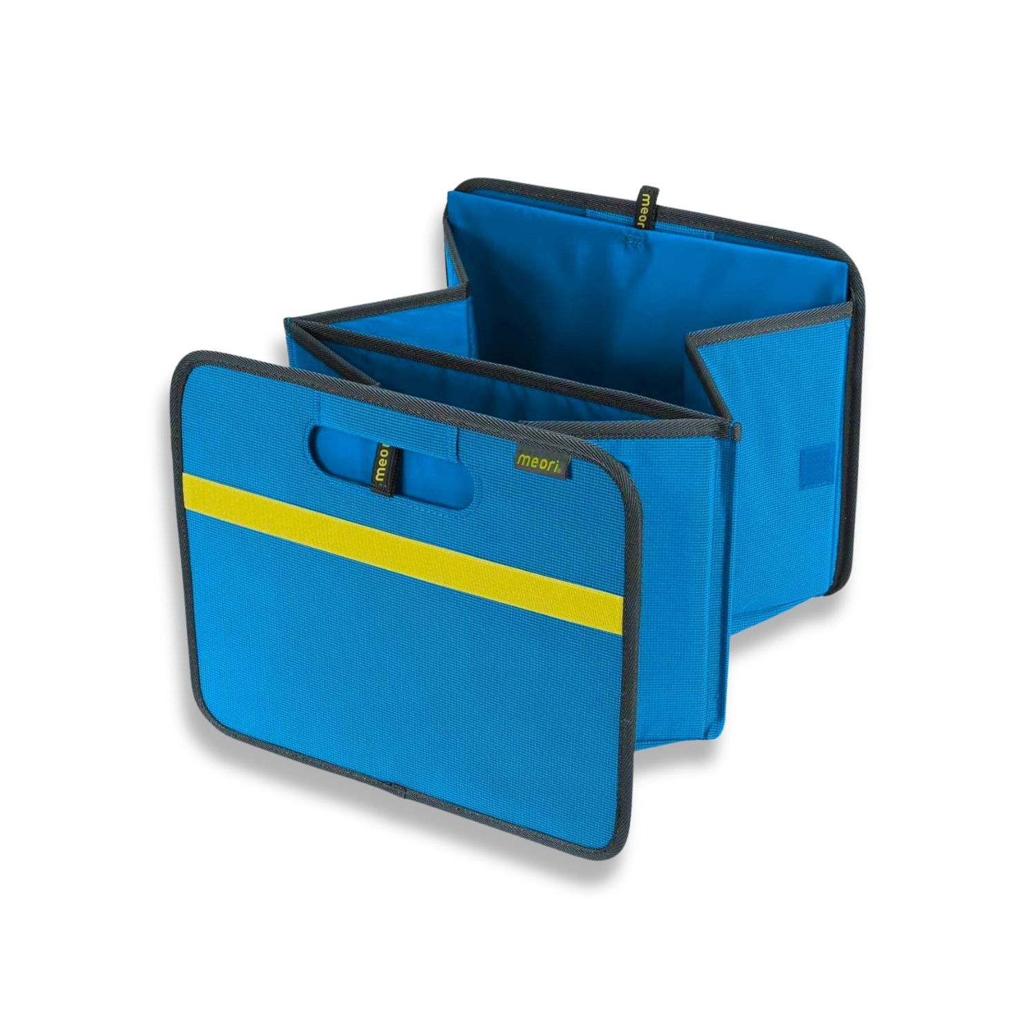A100371-02-meori-Premium-Box-Med-Blue Blue Collapsible Trunk Organizer