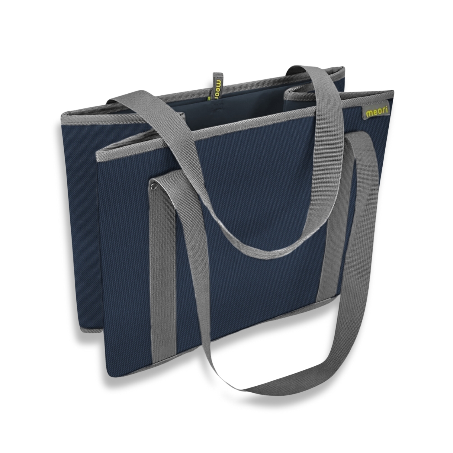 Marine Blue Collapsible Shopping Basket
