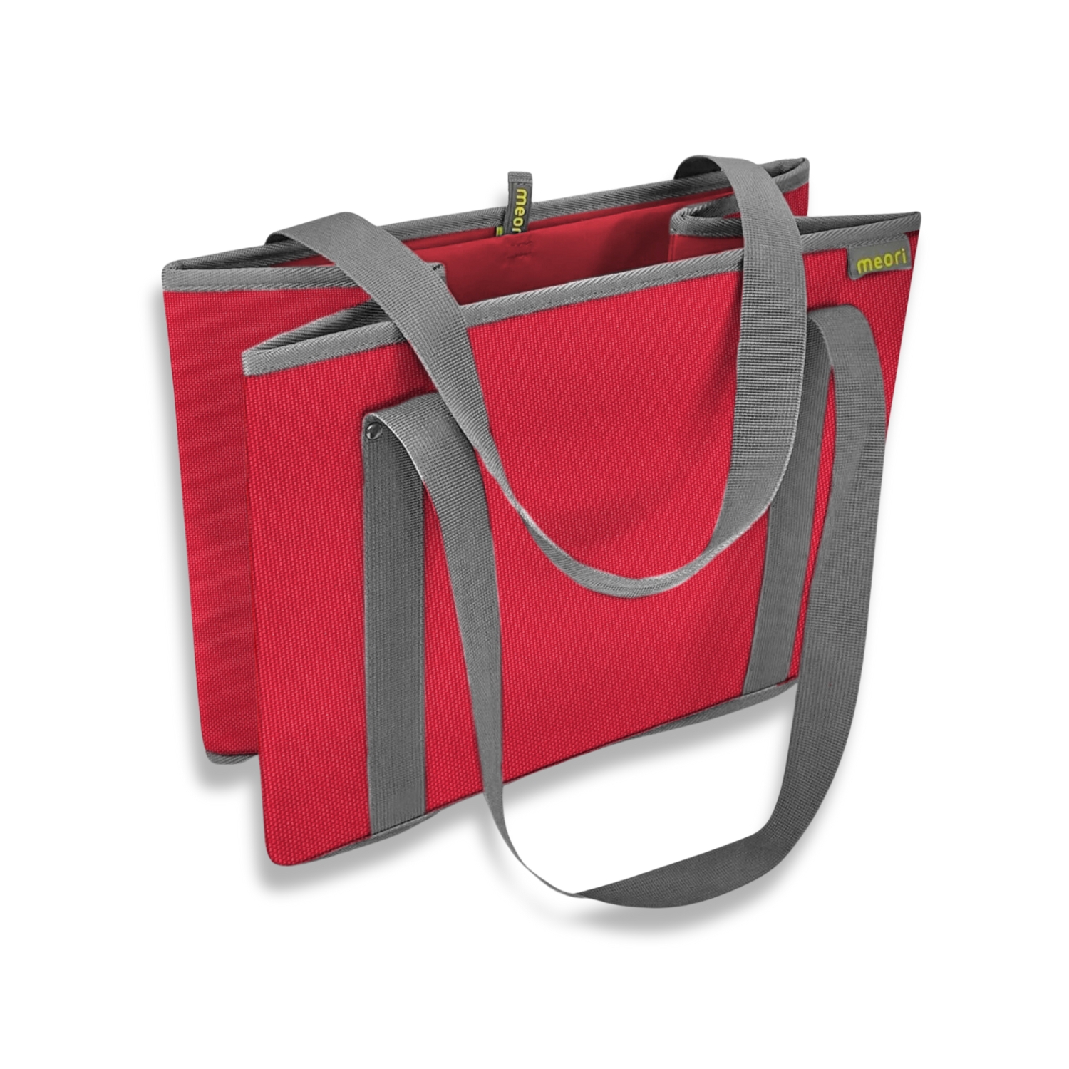 Red Collapsible Shopping Basket