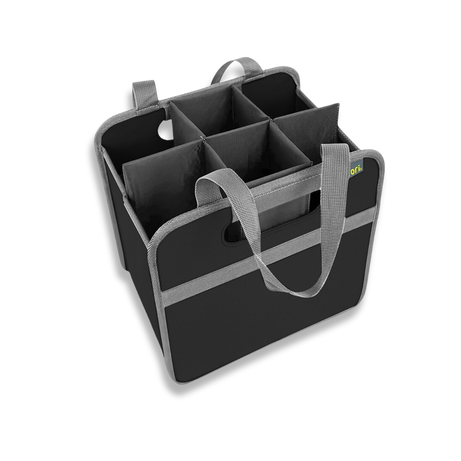 Black 6 Bottle Wine Tote