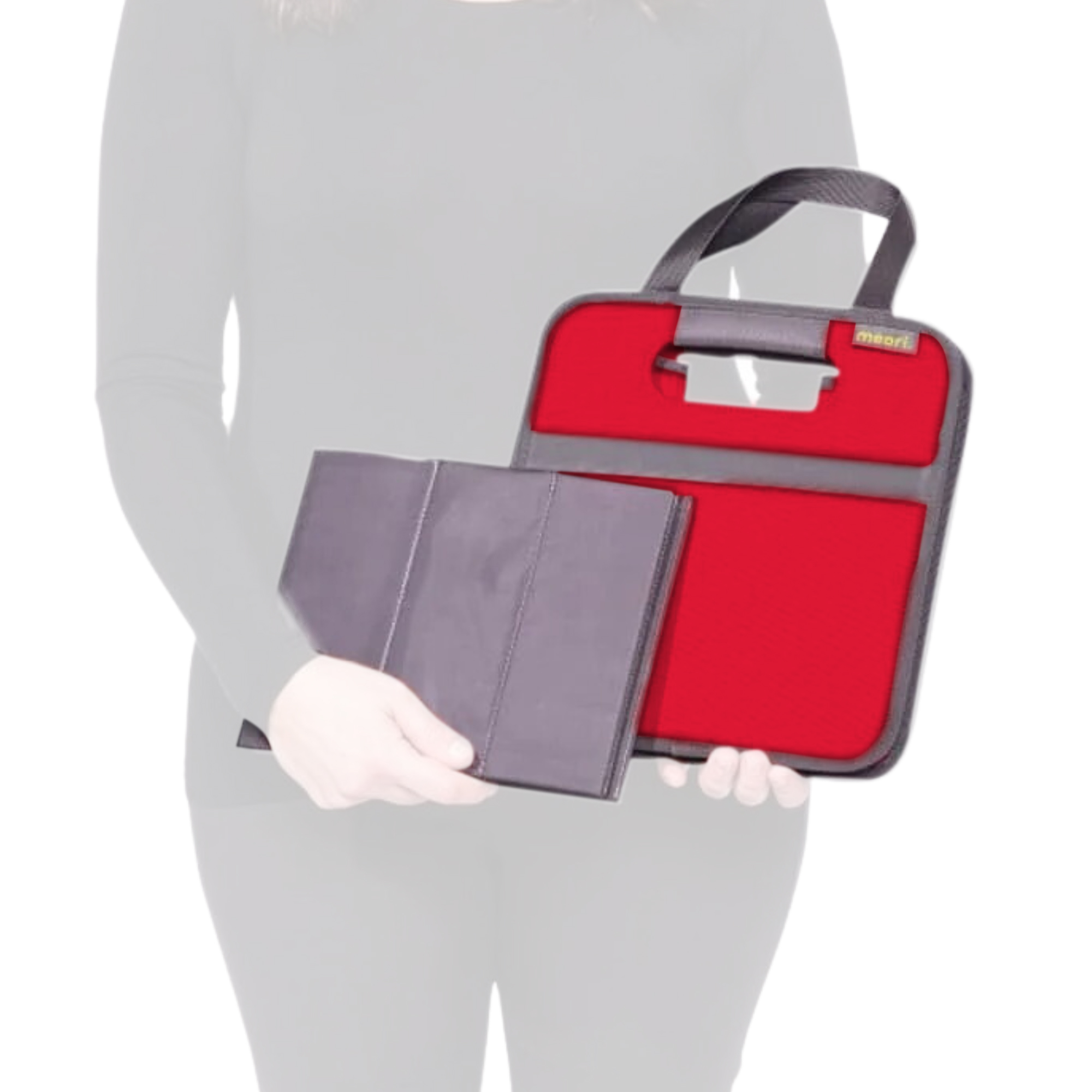 Red 6 Bottle Wine Tote