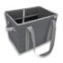 Grey Collapsible Shopping Basket