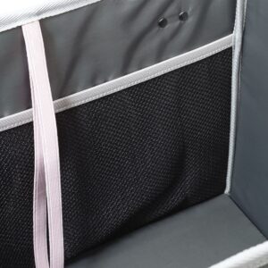 Grey Collapsible Shopping Basket