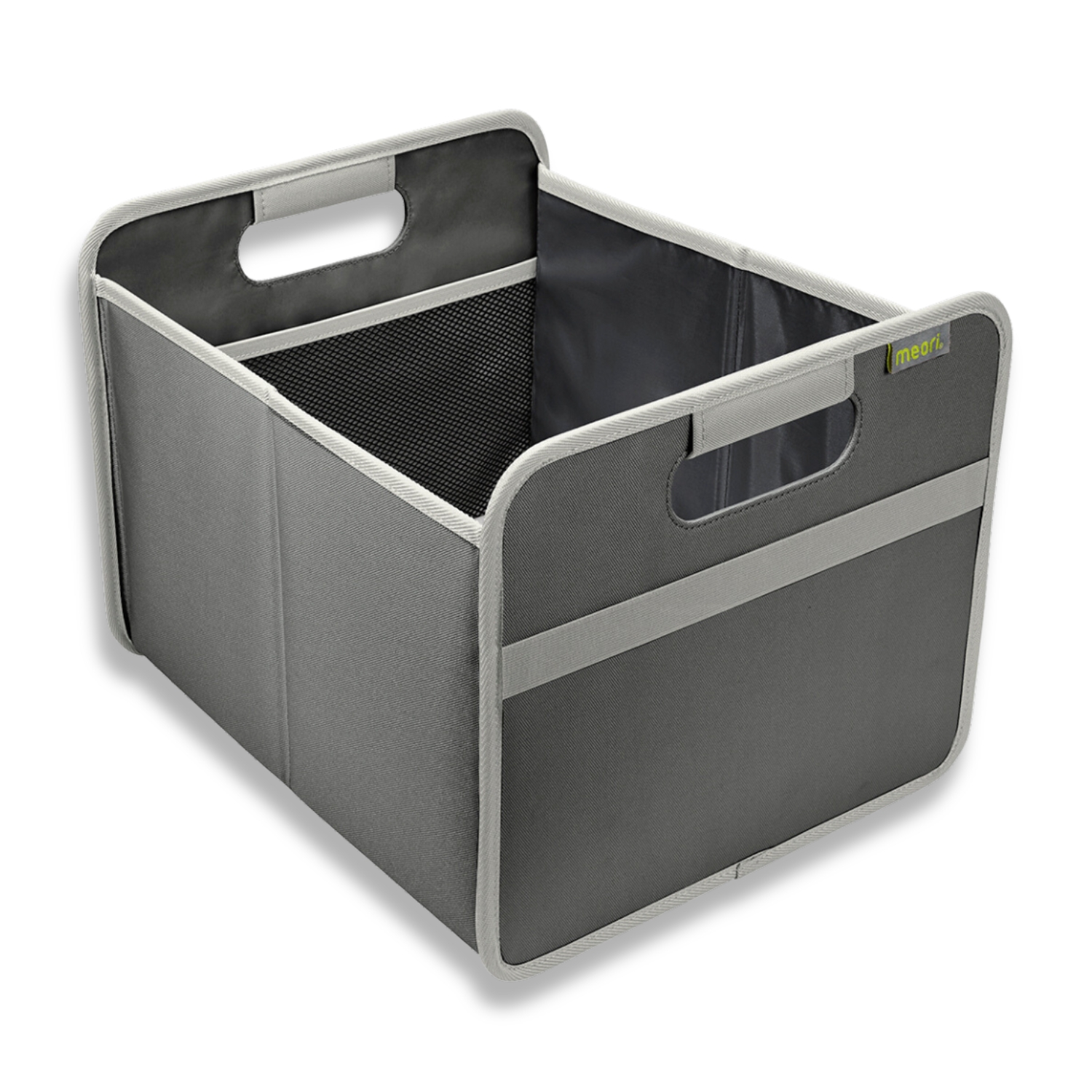 Grey Rectangular Storage Basket