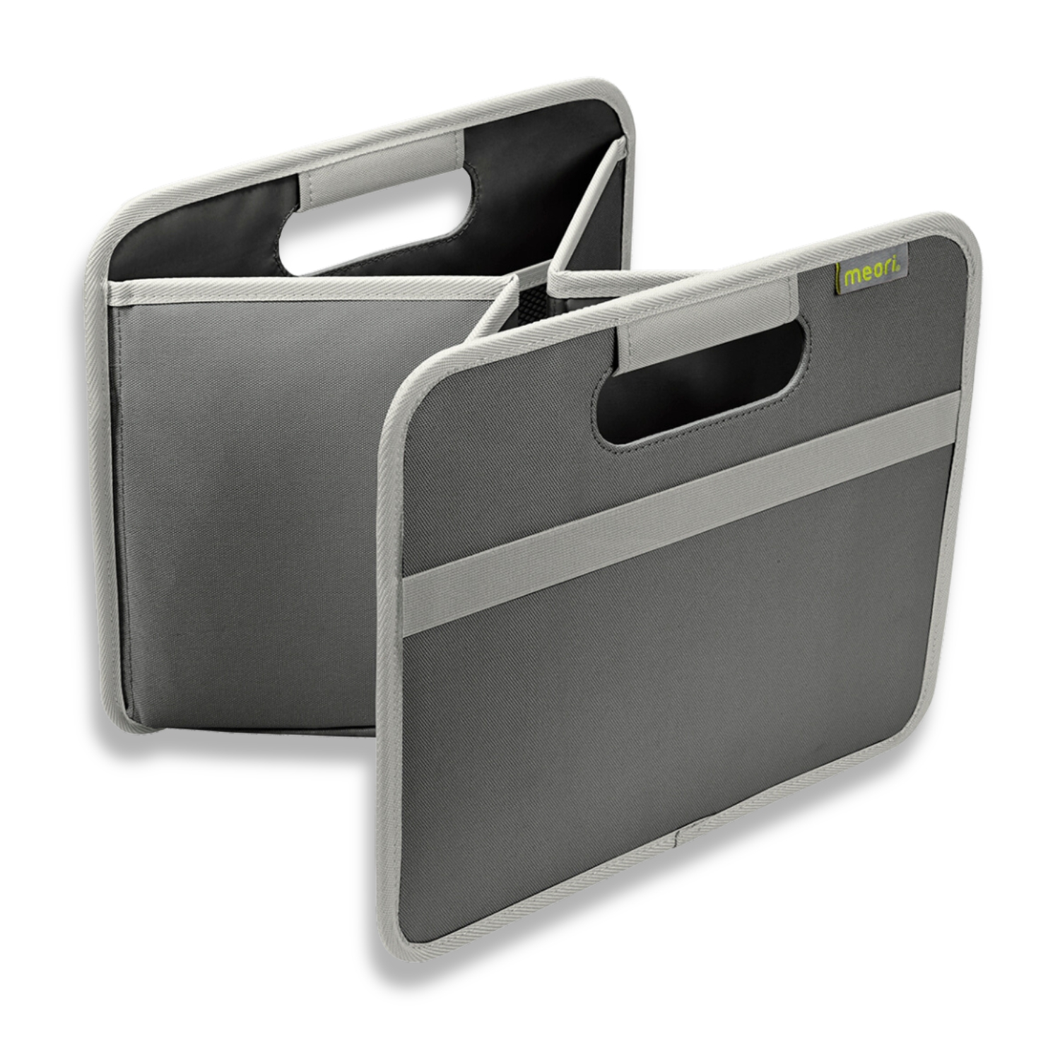 Grey Rectangular Storage Basket