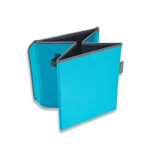 Azure Blue Small Storage Bin With Lid