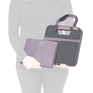 Grey 6 Bottle Wine Tote