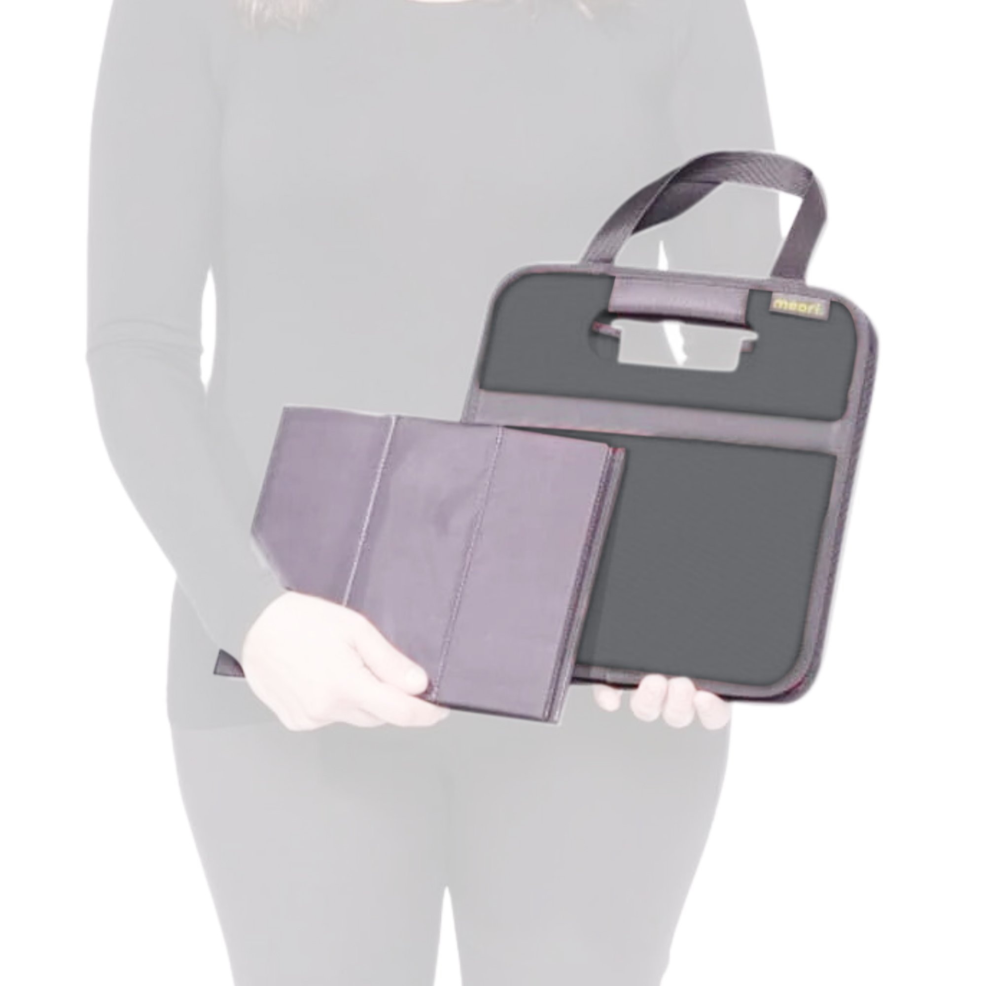 Grey 6 Bottle Wine Tote