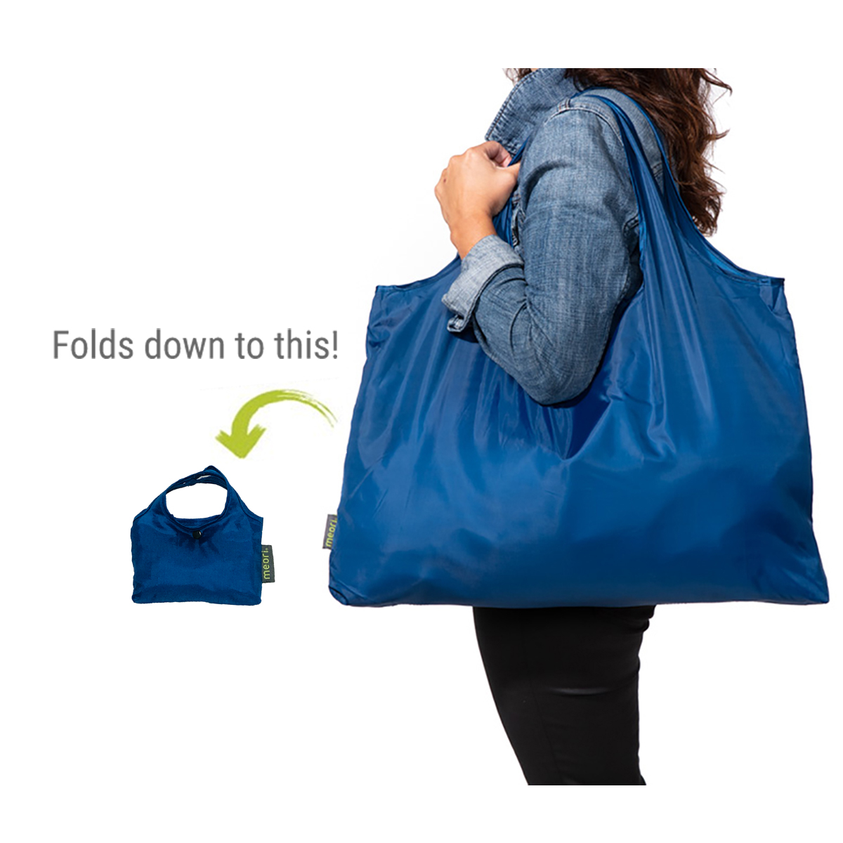 A100781-4-meori-Reusable-Pocket-Shopper-Classic-Blue Marine Blue Reusable Grocery Tote