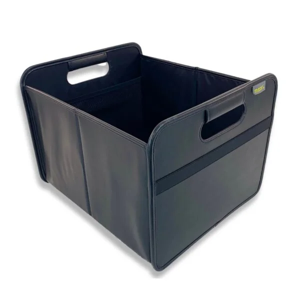 Black Foldable Storage Basket For Shelves