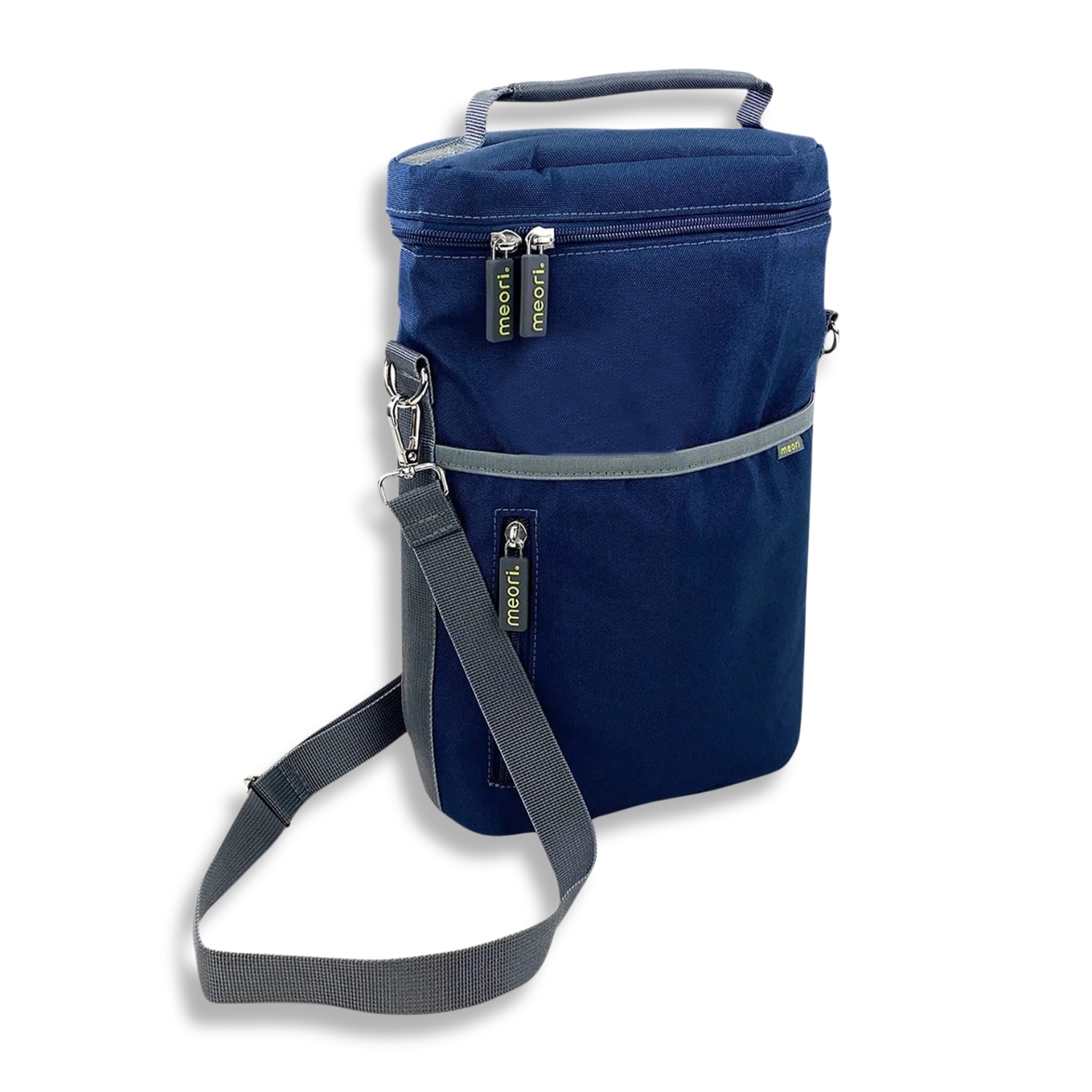 Marine Blue 2 Bottle Insulated Wine Bag