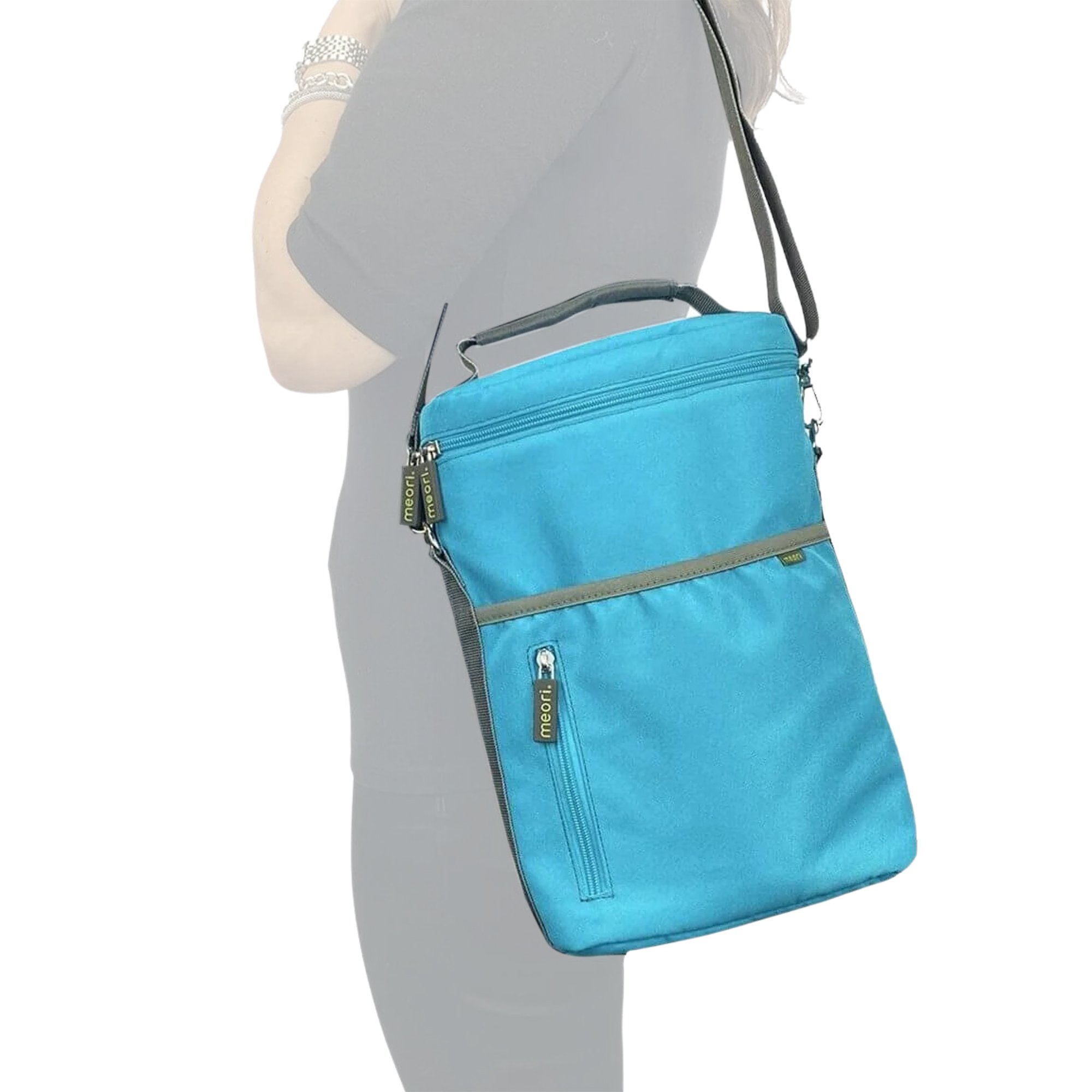 A100823-03-meori-Insulated-Wine-Tote-2-Bottles-Azure-Blue-SIL Azure Blue 2 Bottle Insulated Wine Bag