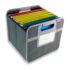 Grey Hanging File Box