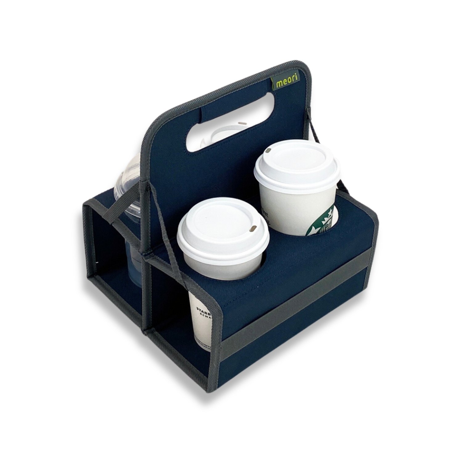 A100834-3-meori-Reusable-4-Cup-Carrier-Marine-Blue Marine Blue 4 Drink Caddy