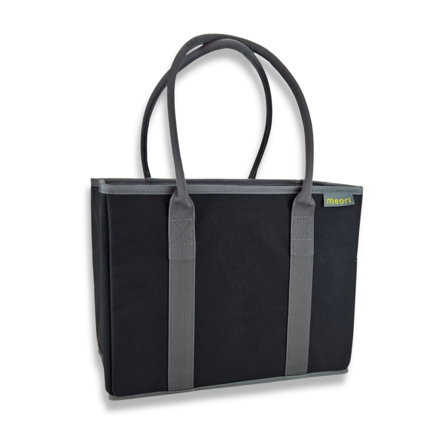 A100852-01-meori-Office-Tote-Lava-Black-MAIN Black Office Tote Bag
