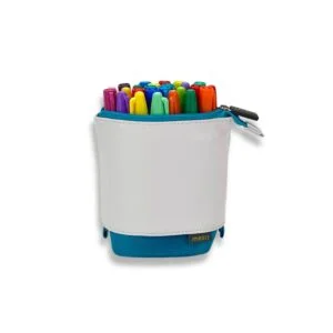 Azure Blue Standing Pencil Case