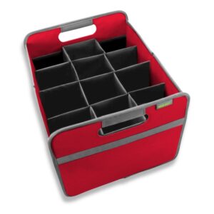 B100296-01-meori-12-Bottle-Wine-Carrier-Hibiscus-Red-MAIN Red 12 Bottle Wine Carry Bag