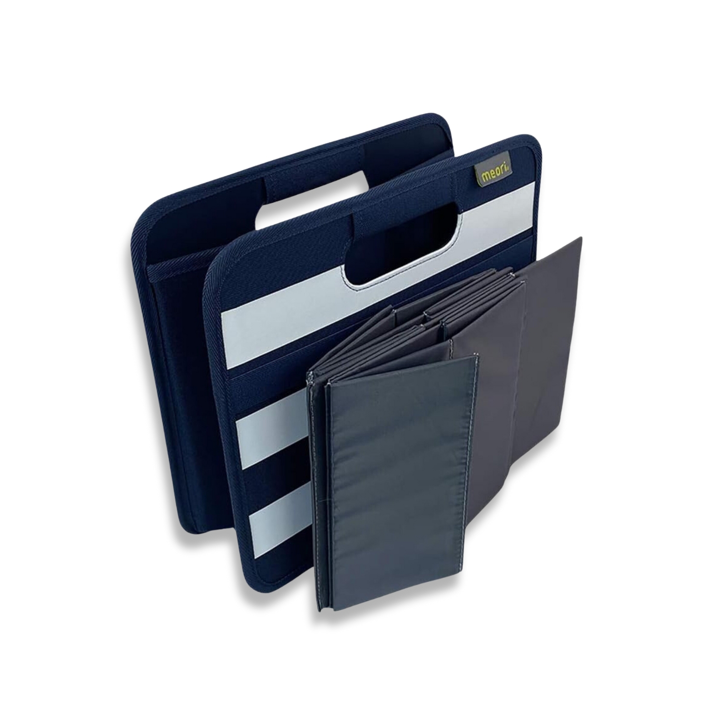 B100792-02-meori-12-Bottle-Wine-Carrier-Marine-Blue-Stripes Marine Blue 12 Bottle Wine Carry Bag with White Stripes