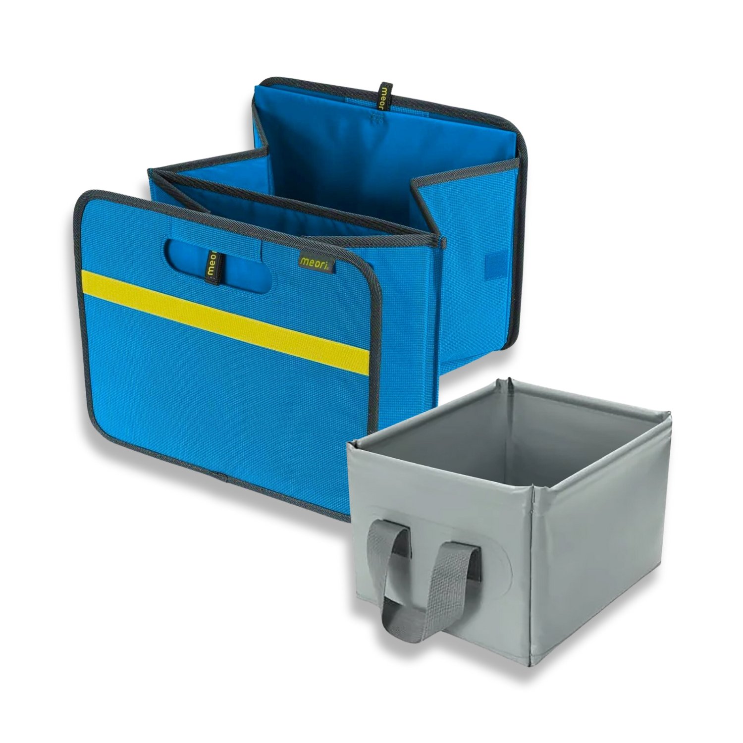 B100810-02-meori-Premium-Box-with-Party-Bowl-Med-Blue Blue SUV Trunk Organizer