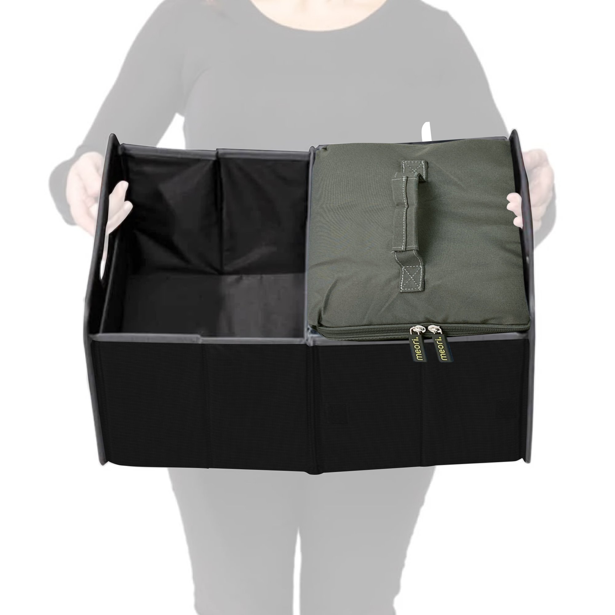 Black Car Trunk Organizer With Cooler