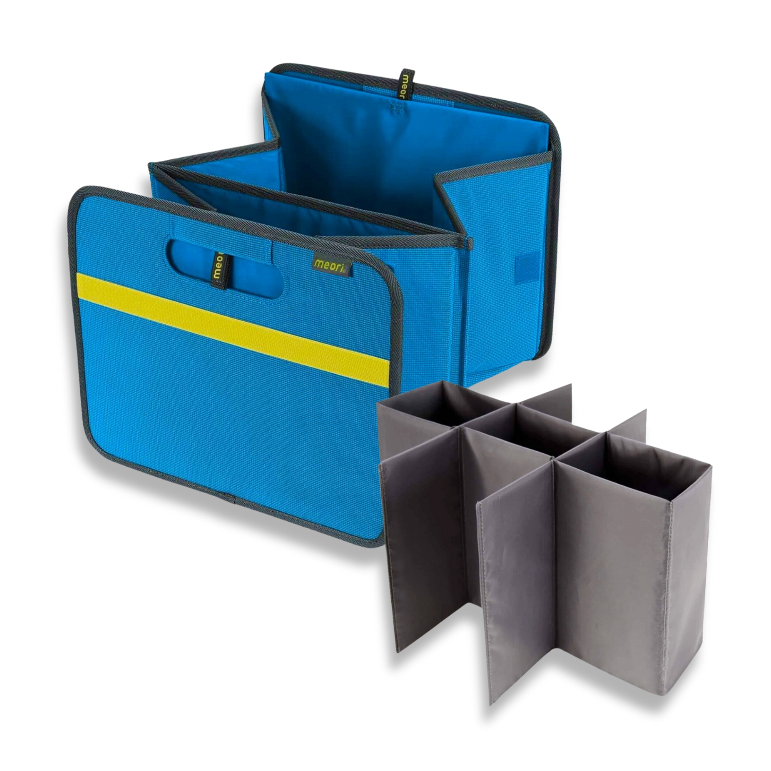 B100844-02-meori-Premium-Box-with-Bottle-Insert-Med-Blue Blue Car Trunk Organizer