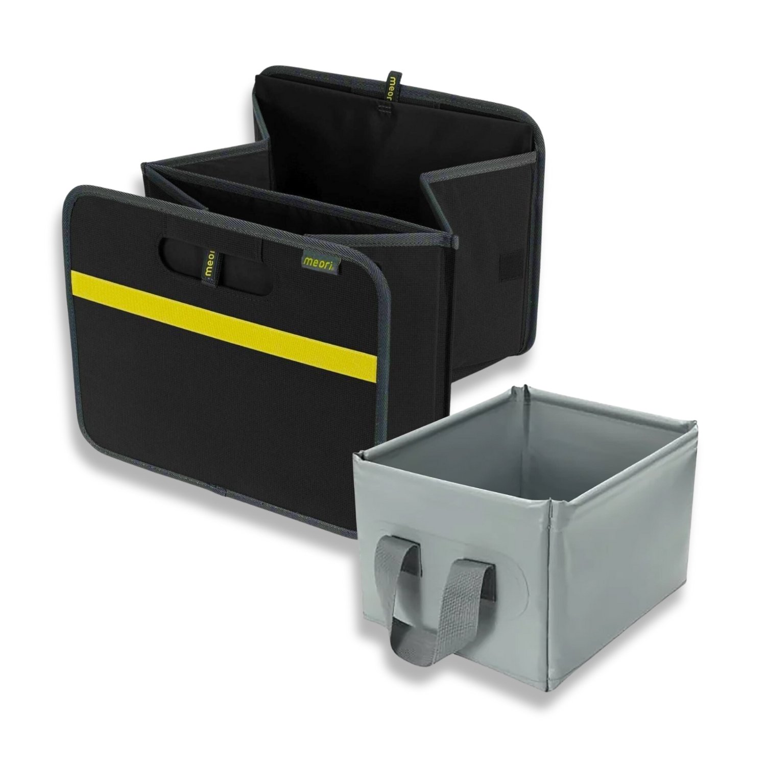 B100845-2-meori-Premium-Box-with-Party-Bowl-Lava-Black Black SUV Trunk Organizer