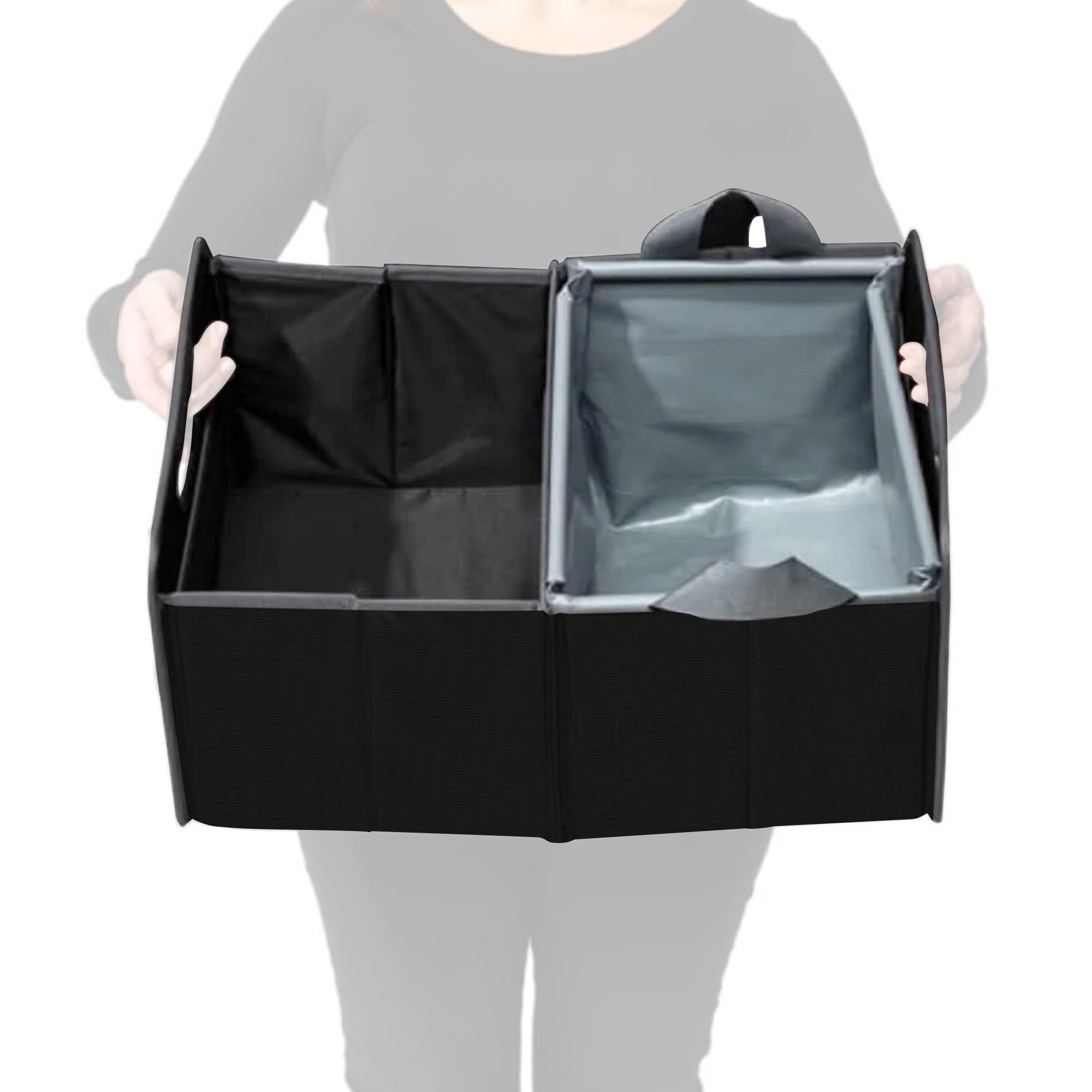 B100845-3-meori-Premium-Box-with-Party-Bowl-Lava-Black-SIL Black SUV Trunk Organizer