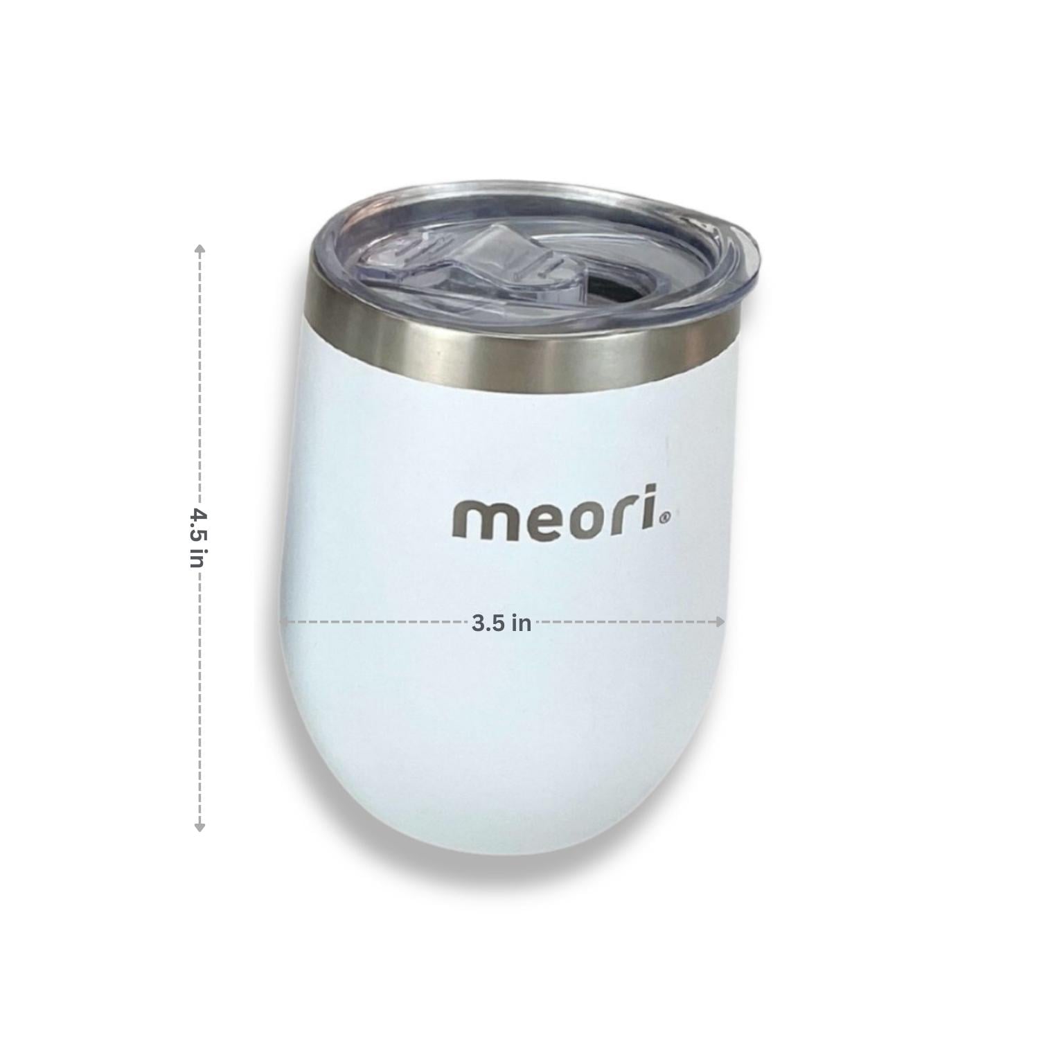 B100869-7-Insulated-Wine-Tote+Tumbler-meori-Lava-Black-DIM Black Wine Gift Bag with dimensions